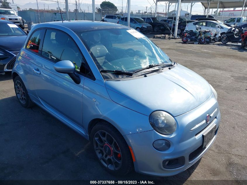 2013 FIAT 500 SPORT CATTIVA - 3C3CFFBR4DT743848