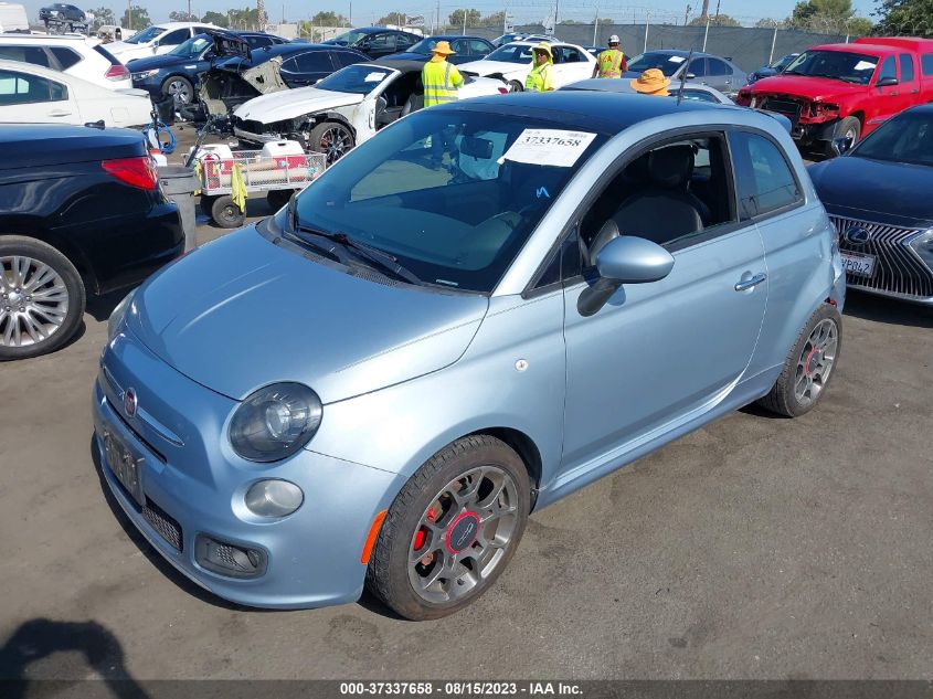 2013 FIAT 500 SPORT CATTIVA - 3C3CFFBR4DT743848