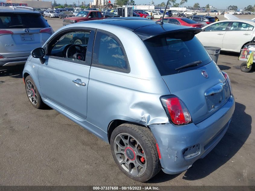 2013 FIAT 500 SPORT CATTIVA - 3C3CFFBR4DT743848