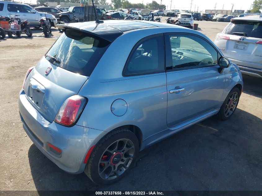 2013 FIAT 500 SPORT CATTIVA - 3C3CFFBR4DT743848