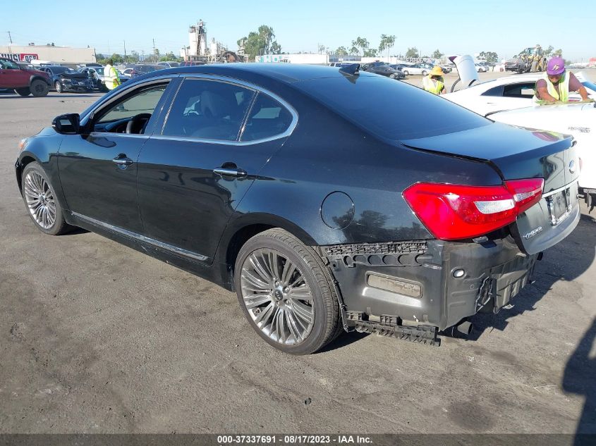 2014 KIA CADENZA LIMITED - KNALN4D76E5149467