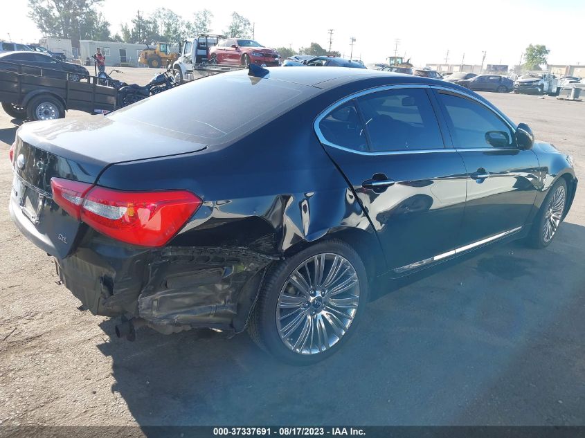 2014 KIA CADENZA LIMITED - KNALN4D76E5149467