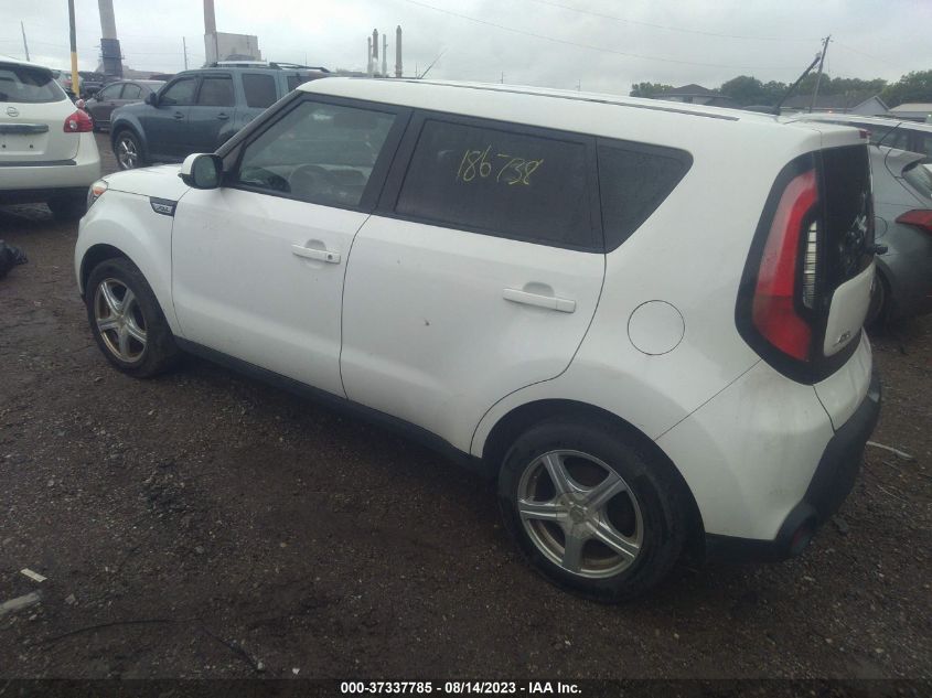 2015 KIA SOUL BASE - KNDJN2A24F7223241
