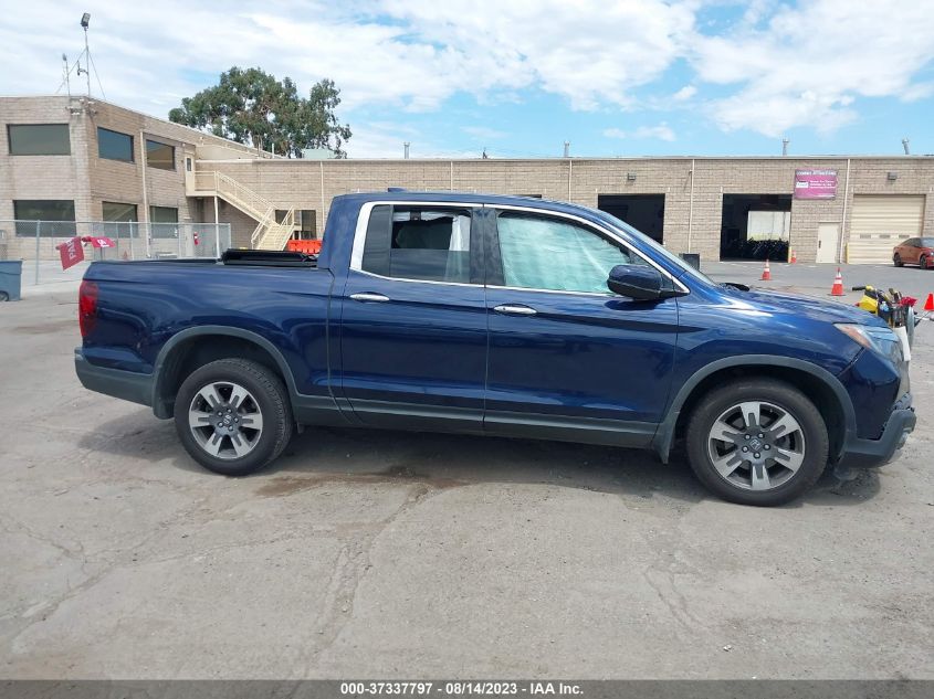 2018 HONDA RIDGELINE RTL-E - 5FPYK3F73JB013287
