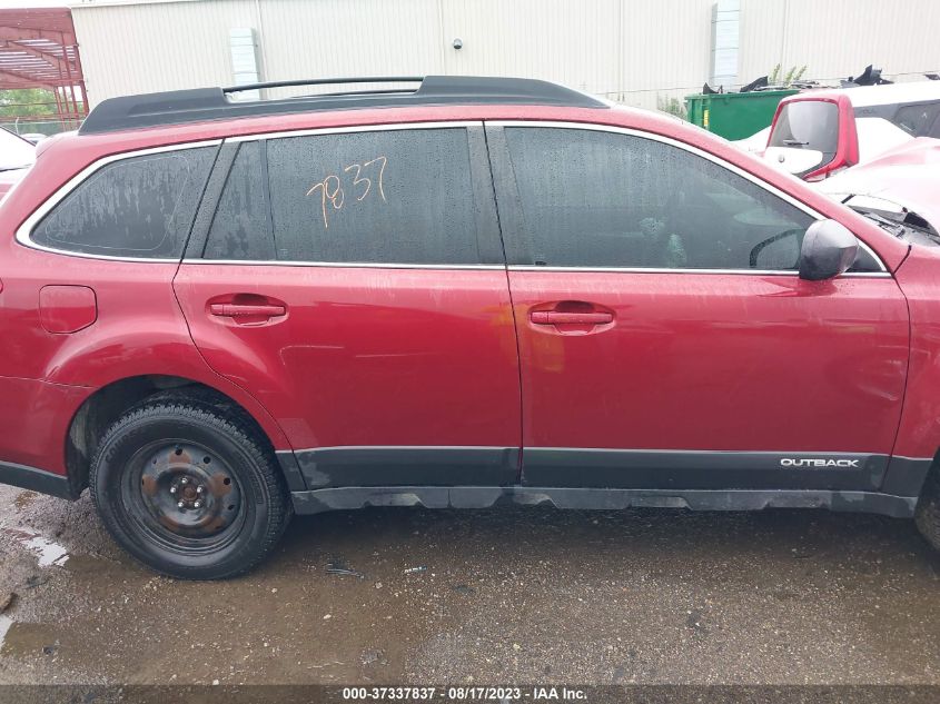2013 SUBARU OUTBACK 2.5I - 4S4BRCAC4D1226403