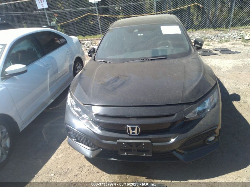 2019 HONDA CIVIC HATCHBACK EX - SHHFK7H65KU411371