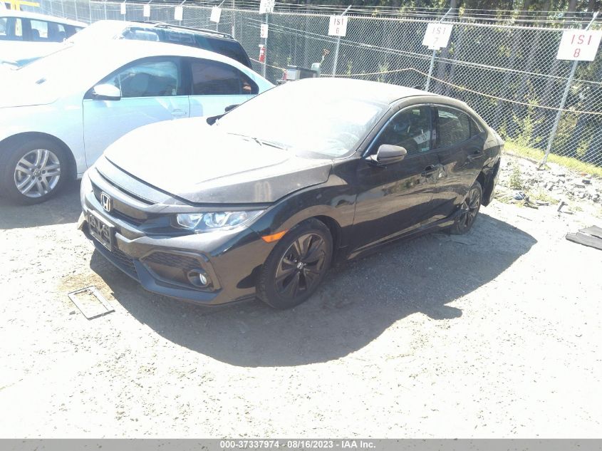 2019 HONDA CIVIC HATCHBACK EX - SHHFK7H65KU411371