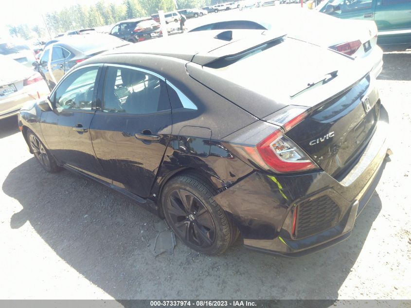 2019 HONDA CIVIC HATCHBACK EX - SHHFK7H65KU411371