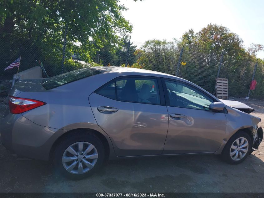 2014 TOYOTA COROLLA L/LE/LE PLS/PRM/S/S PLS - 5YFBURHE3EP061616