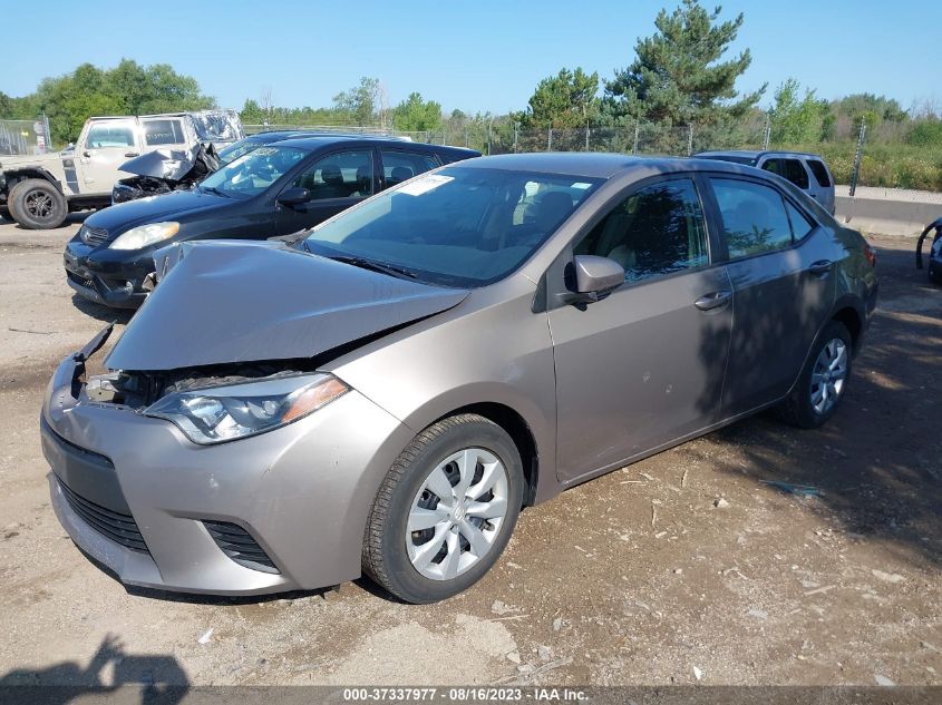 2014 TOYOTA COROLLA L/LE/LE PLS/PRM/S/S PLS - 5YFBURHE3EP061616