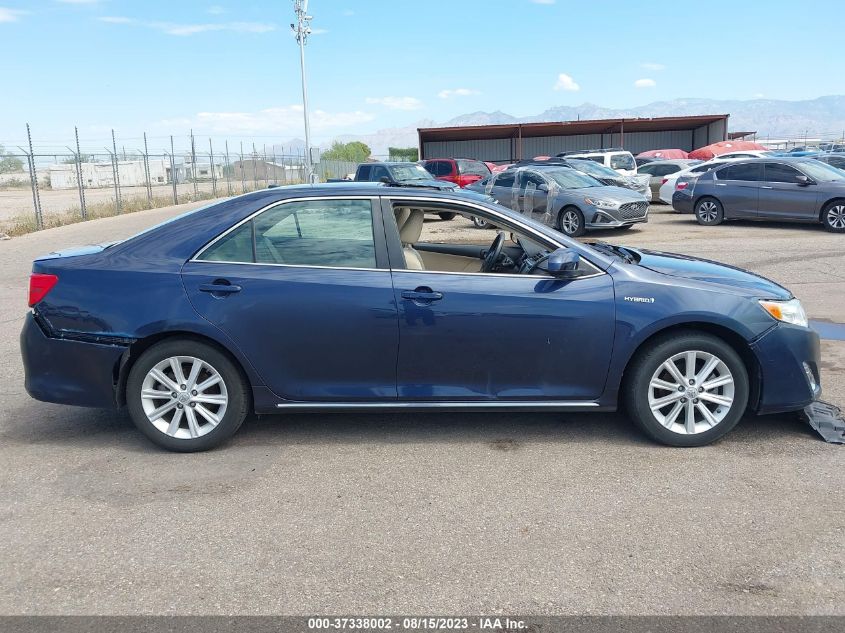 2014 TOYOTA CAMRY HYBRID LE/XLE/SE LIMITED EDITION - 4T1BD1FK2EU139473
