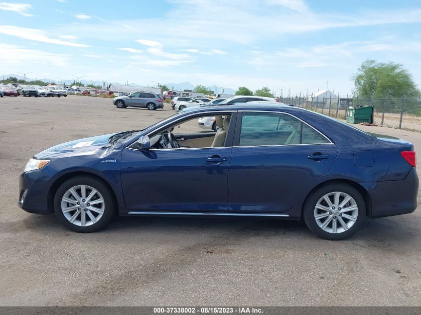 2014 TOYOTA CAMRY HYBRID LE/XLE/SE LIMITED EDITION - 4T1BD1FK2EU139473