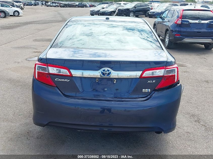 2014 TOYOTA CAMRY HYBRID LE/XLE/SE LIMITED EDITION - 4T1BD1FK2EU139473