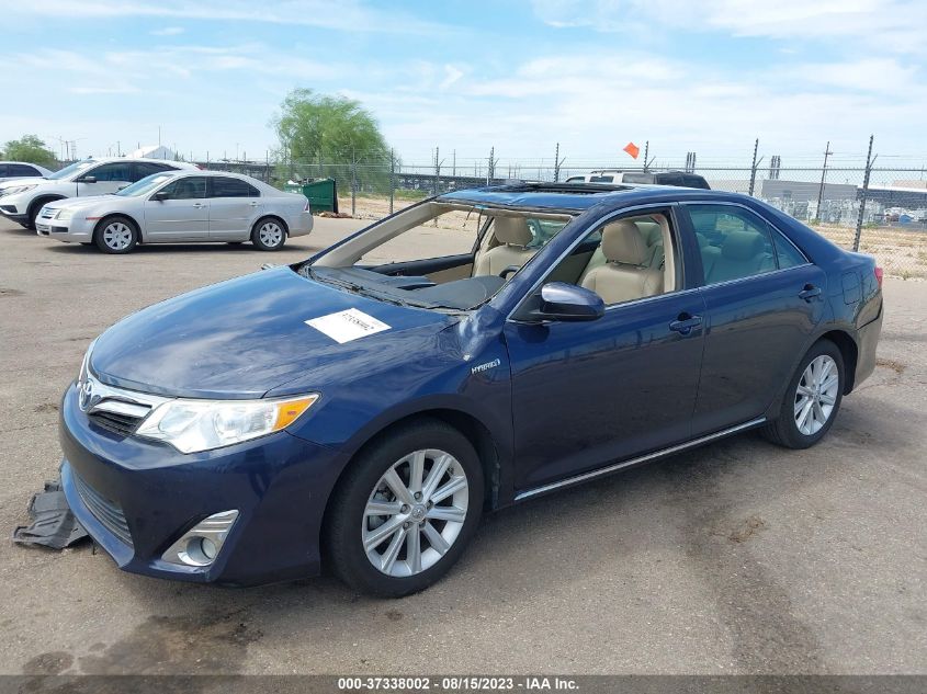2014 TOYOTA CAMRY HYBRID LE/XLE/SE LIMITED EDITION - 4T1BD1FK2EU139473