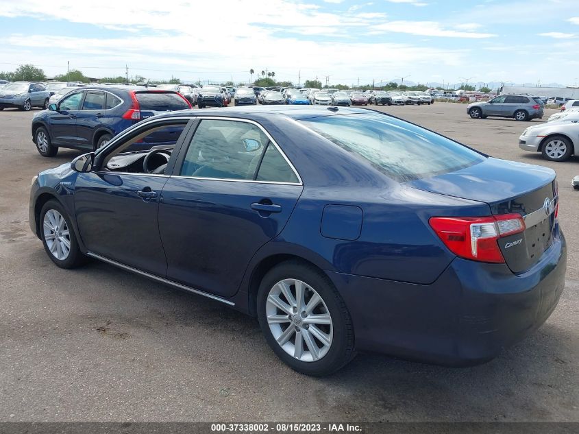 2014 TOYOTA CAMRY HYBRID LE/XLE/SE LIMITED EDITION - 4T1BD1FK2EU139473