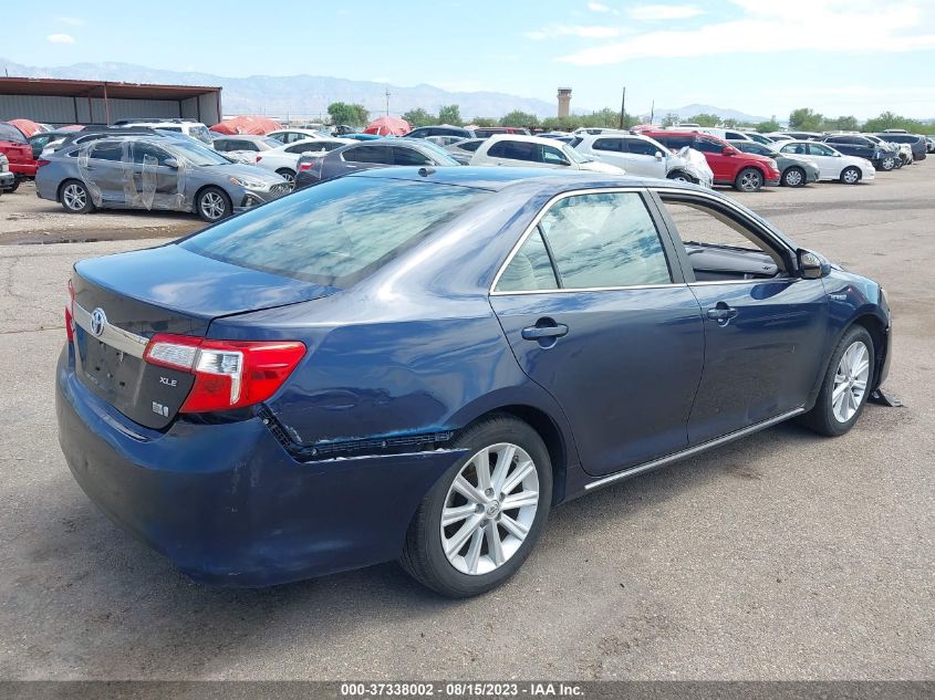 2014 TOYOTA CAMRY HYBRID LE/XLE/SE LIMITED EDITION - 4T1BD1FK2EU139473