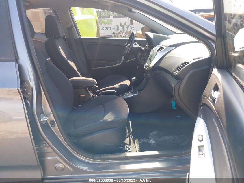 2013 HYUNDAI ACCENT GLS/SE - KMHCU5AE6DU131954