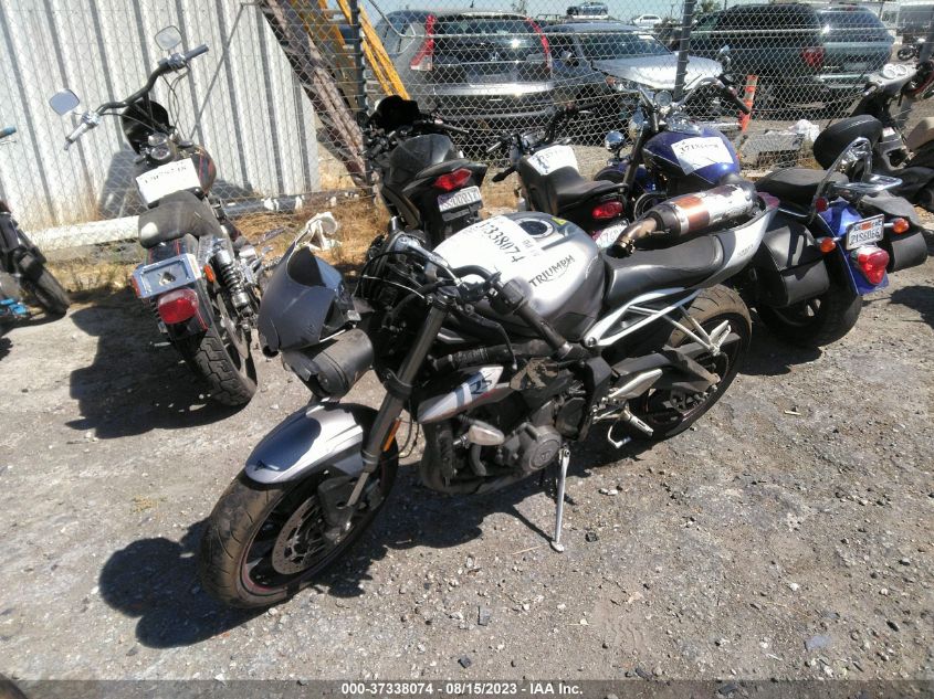 2018 TRIUMPH MOTORCYCLE STREET TRIPLE RS SMTA464S6JT863152