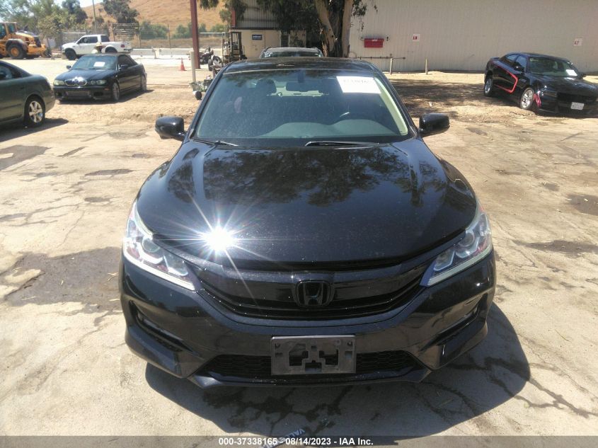 2017 HONDA ACCORD SEDAN SPORT SE - 1HGCR2F11HA077515