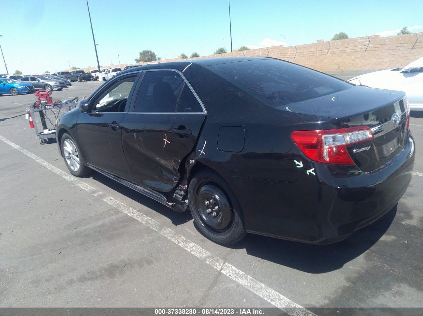 2013 TOYOTA CAMRY XLE - 4T1BF1FK3DU679648