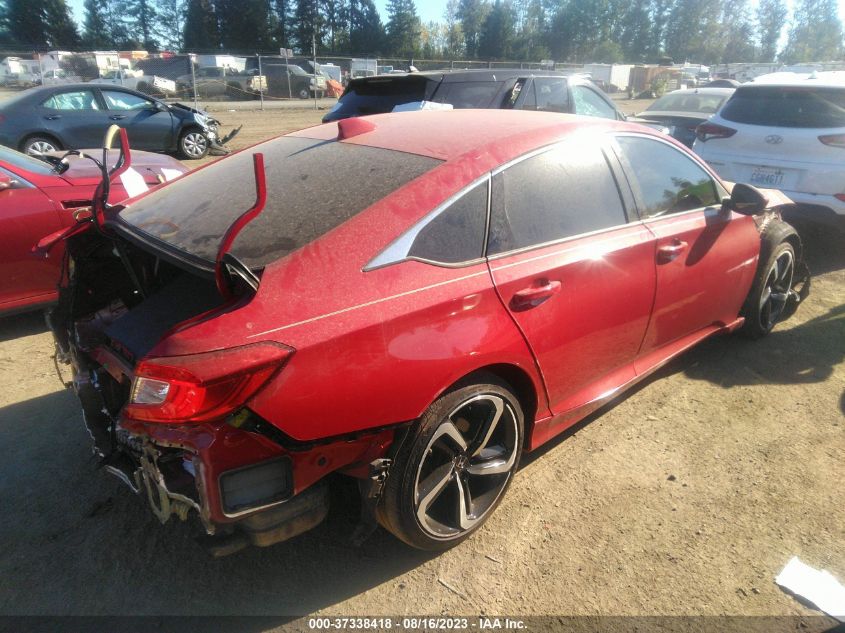 2018 HONDA ACCORD SEDAN SPORT 1.5T - 1HGCV1F39JA099498