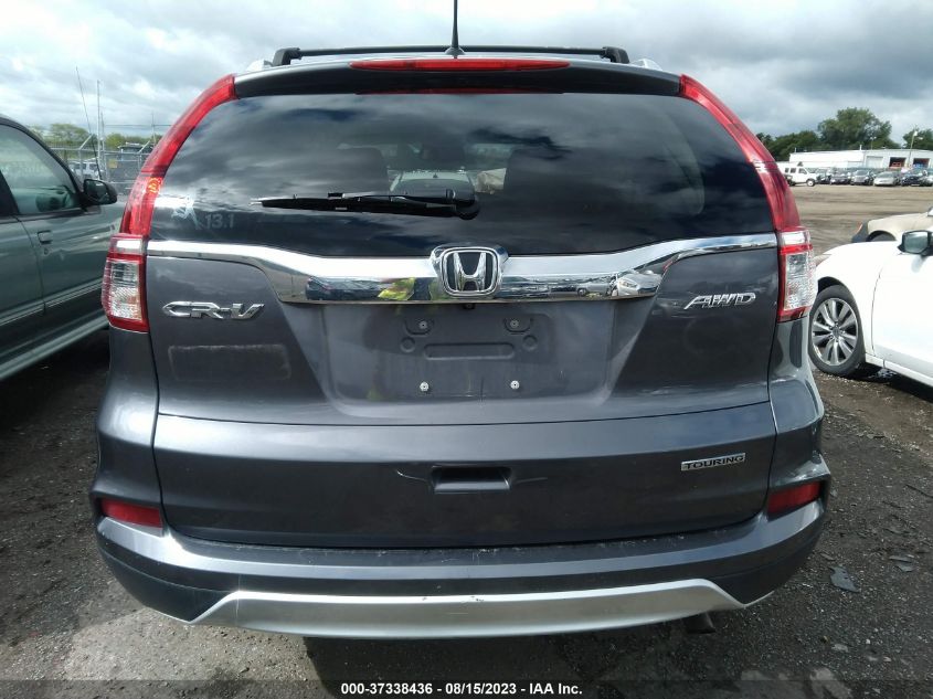 2016 HONDA CR-V TOURING - 5J6RM4H96GL033674