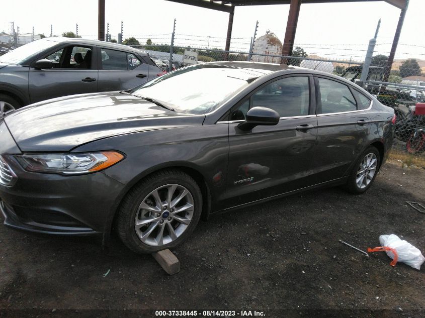 2017 FORD FUSION HYBRID SE - 3FA6P0LU4HR264893