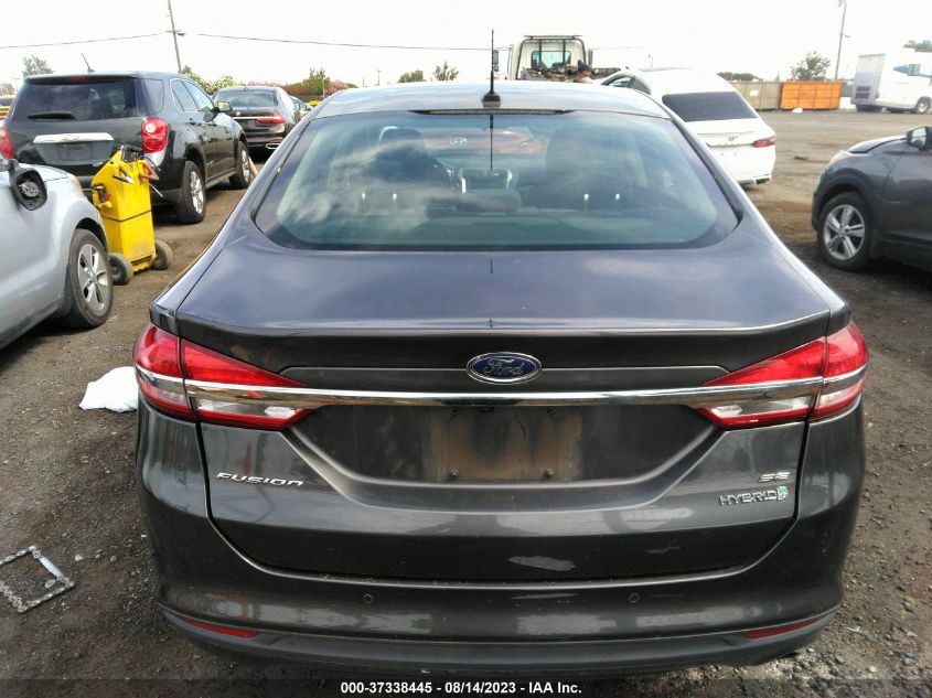 2017 FORD FUSION HYBRID SE - 3FA6P0LU4HR264893