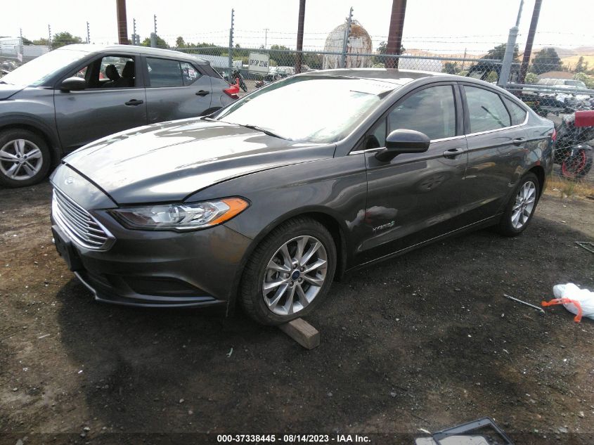 2017 FORD FUSION HYBRID SE - 3FA6P0LU4HR264893