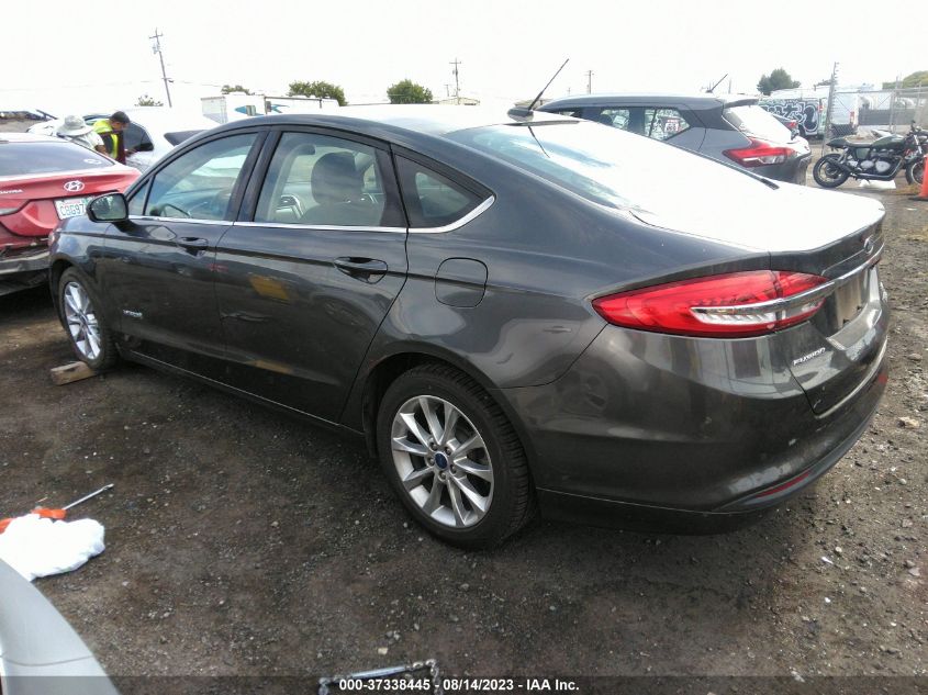 2017 FORD FUSION HYBRID SE - 3FA6P0LU4HR264893