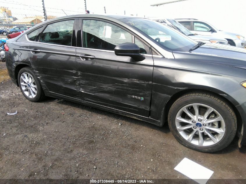 2017 FORD FUSION HYBRID SE - 3FA6P0LU4HR264893