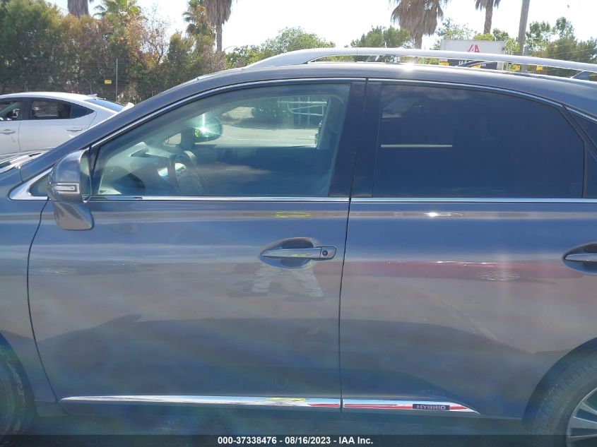2013 LEXUS RX 450H - JTJBC1BA9D2059793