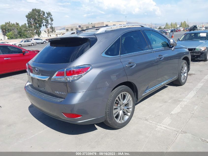 2013 LEXUS RX 450H - JTJBC1BA9D2059793