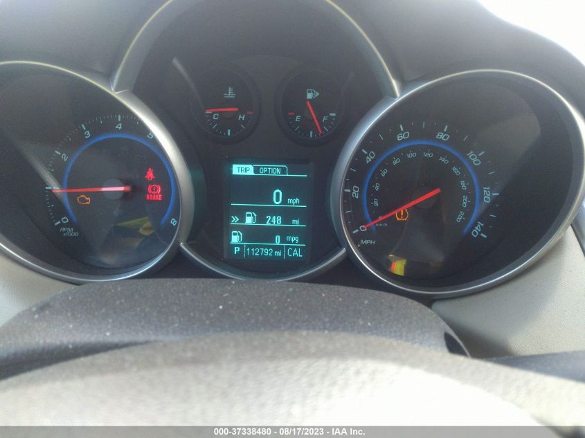 2015 CHEVROLET CRUZE LT - 1G1PE5SB4F7235781