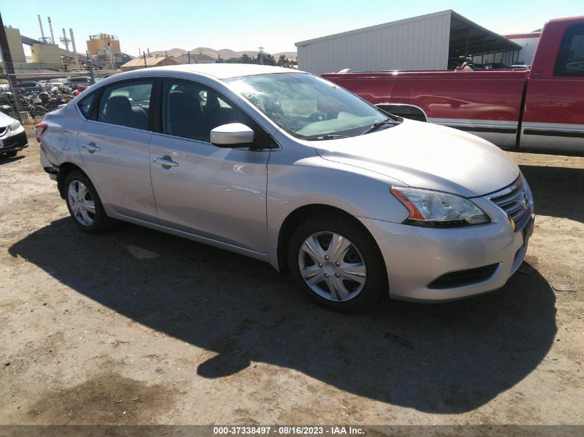 2013 NISSAN SENTRA SV - 3N1AB7APXDL633362