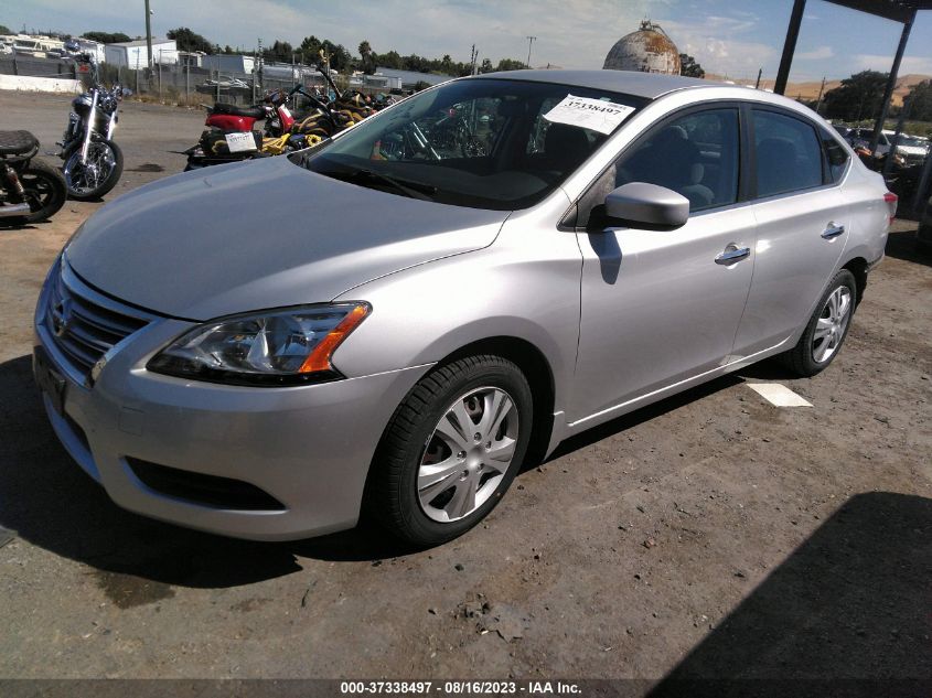 2013 NISSAN SENTRA SV - 3N1AB7APXDL633362