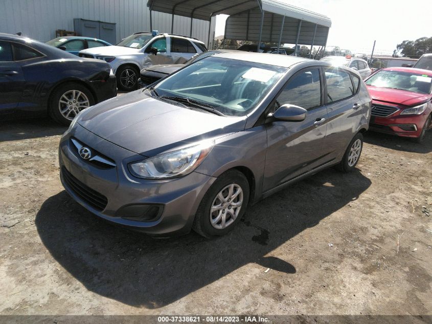 2014 HYUNDAI ACCENT GS - KMHCT5AEXEU151175