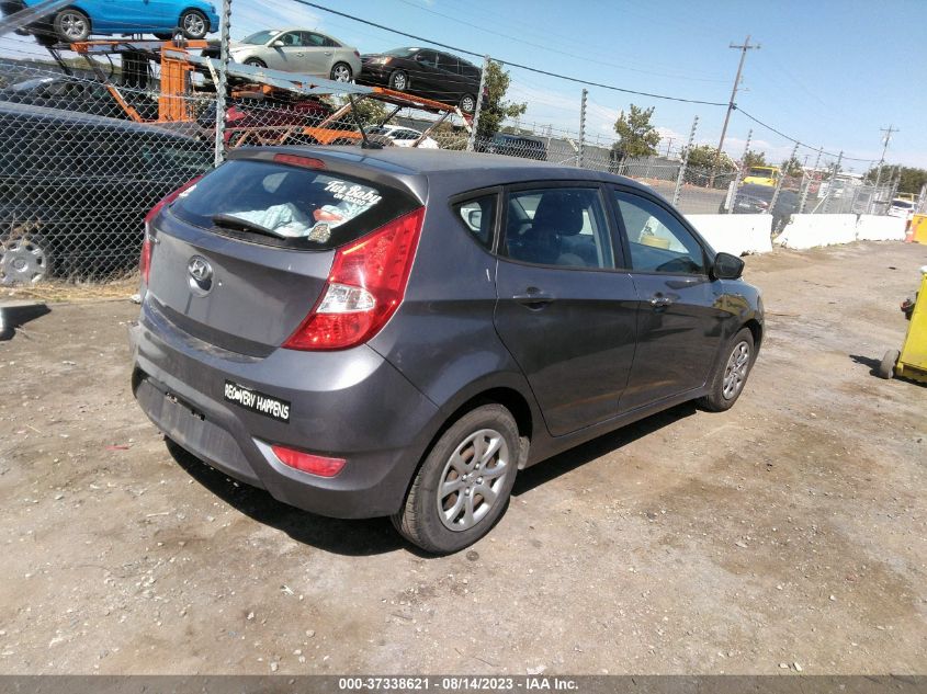 2014 HYUNDAI ACCENT GS - KMHCT5AEXEU151175