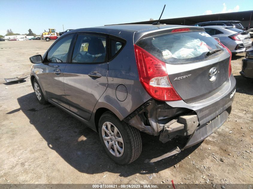 2014 HYUNDAI ACCENT GS - KMHCT5AEXEU151175