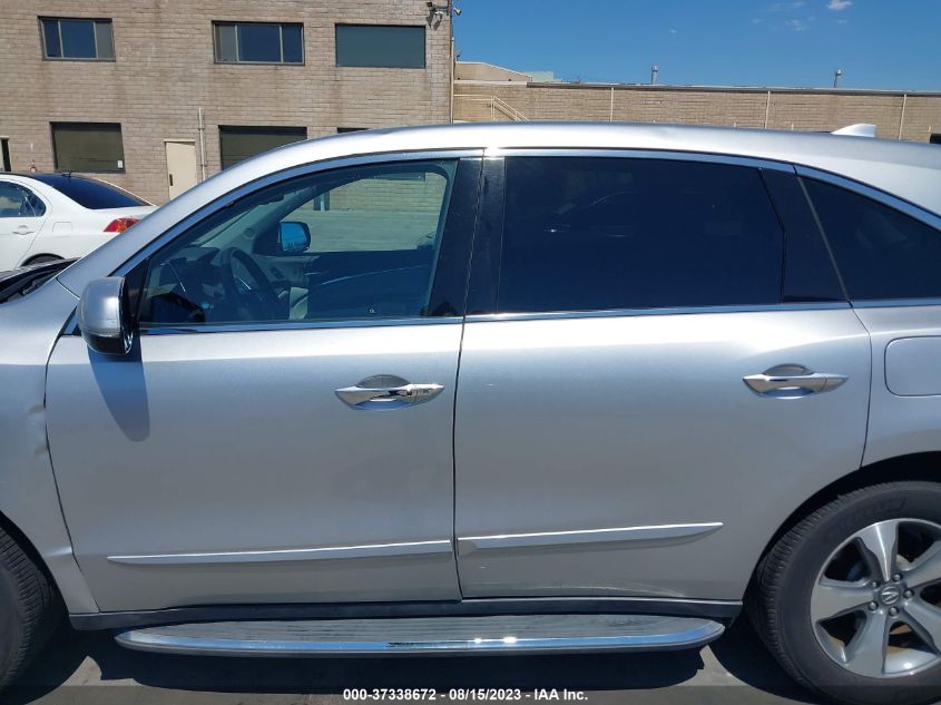 2014 ACURA MDX - 5FRYD4H21EB049560