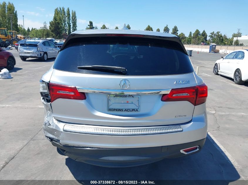 2014 ACURA MDX - 5FRYD4H21EB049560