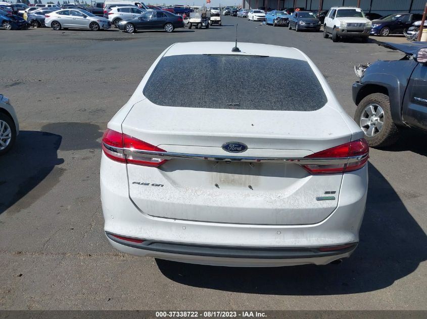 2018 FORD FUSION SE - 3FA6P0HD5JR285721