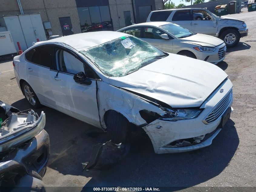 2018 FORD FUSION SE - 3FA6P0HD5JR285721