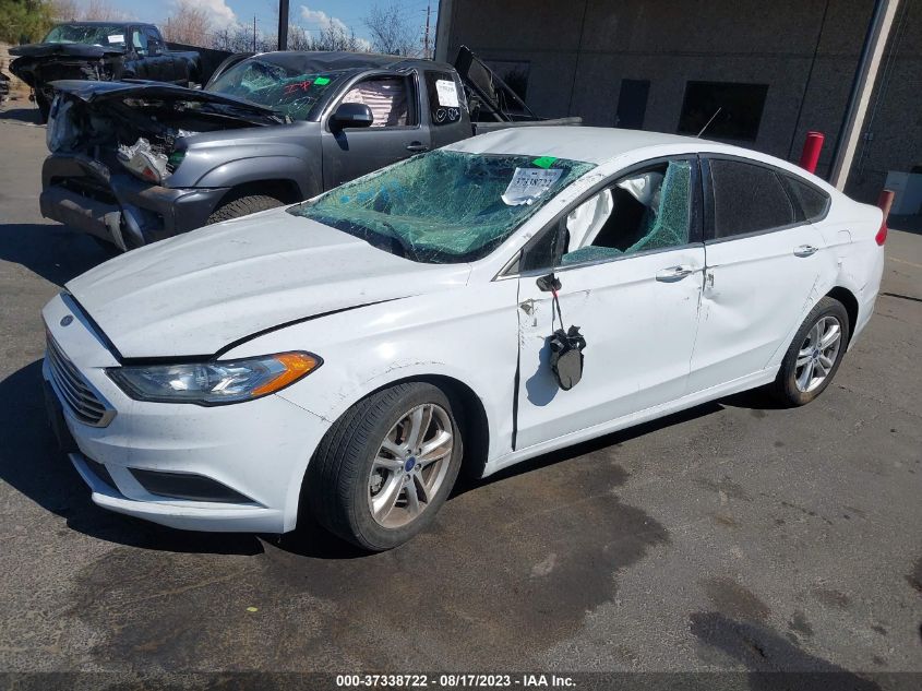 2018 FORD FUSION SE - 3FA6P0HD5JR285721