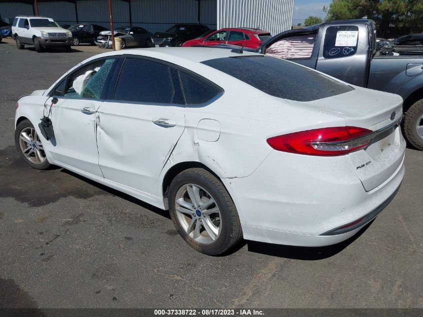 2018 FORD FUSION SE - 3FA6P0HD5JR285721