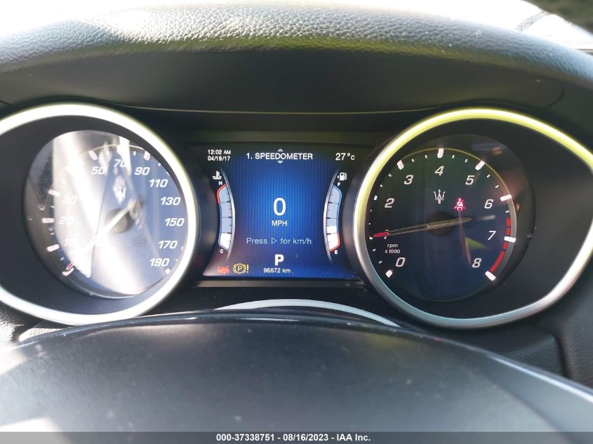 2015 MASERATI GHIBLI ZAM57XSAXF1155203
