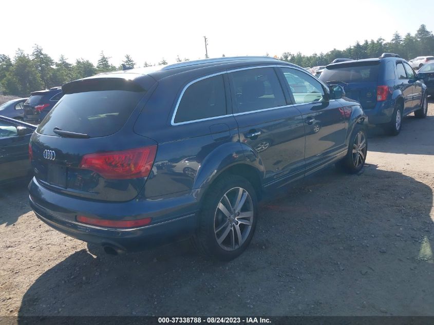 2013 AUDI Q7 3.0T PREMIUM PLUS - WA1LGAFE0DD007444