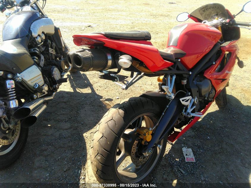 2006 TRIUMPH MOTORCYCLE DAYTONA 675 SMTD00NS16J267356