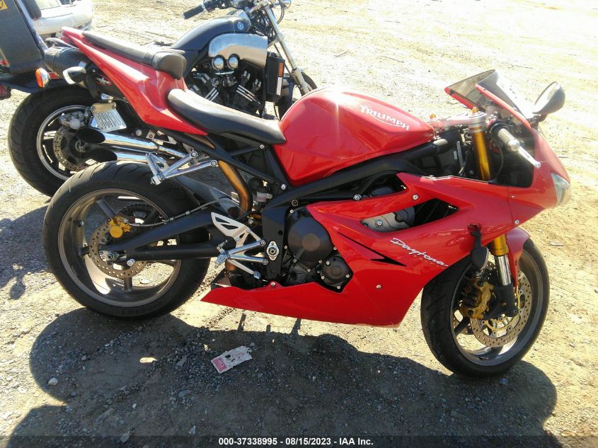 2006 TRIUMPH MOTORCYCLE DAYTONA 675 SMTD00NS16J267356
