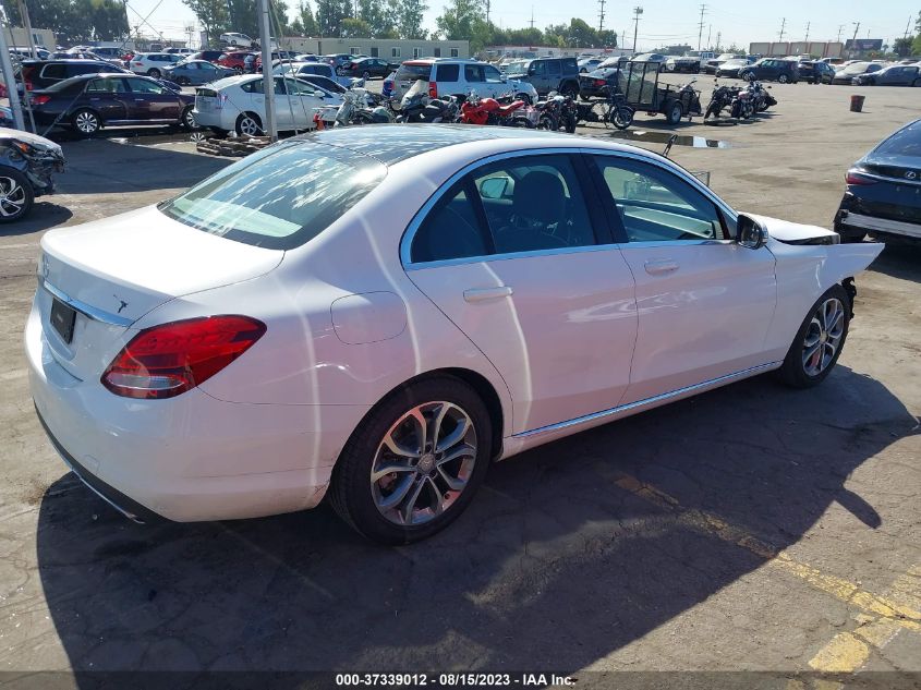 2016 MERCEDES-BENZ C-CLASS C 300 - 55SWF4JB3GU126525